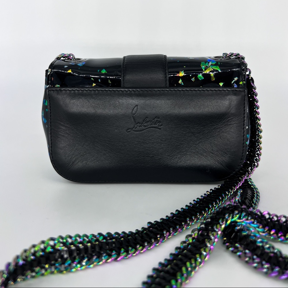 RARE Louboutin Sweet Charity Iridescent Hologram Bag - Picture 5 of 10